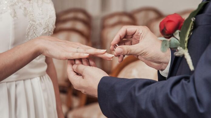 95 year old man tied the knot