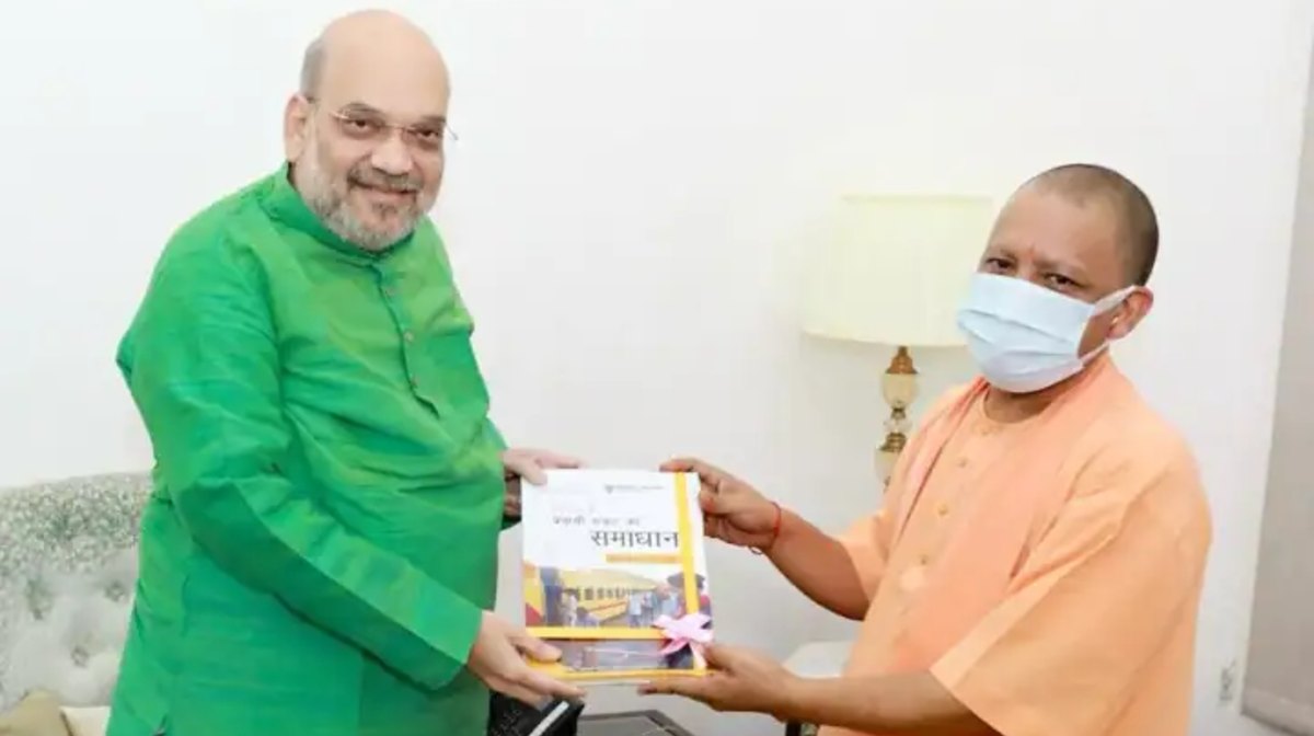 CM Yogi meets Amit Shah