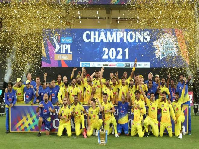 IPL 2021 Final : चेन्नई ने चौथी बार जीती आईपीएल ट्राफी, कोलकाता को 27 रनों से दी मात