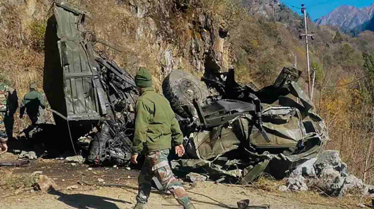 Sikkim Army Truck Accident