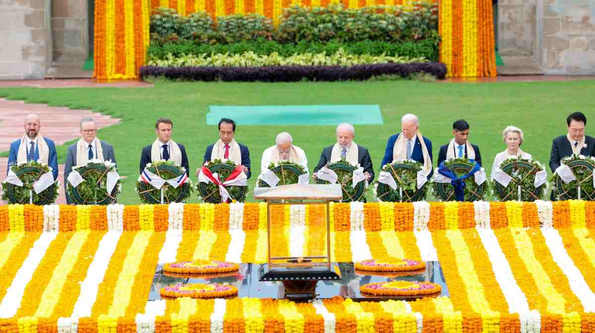G-20 Summit: महात्मा गांधी को इतना सम्मान तो कांग्रेस ने 60 वर्षों में भी नहीं दिलवाया