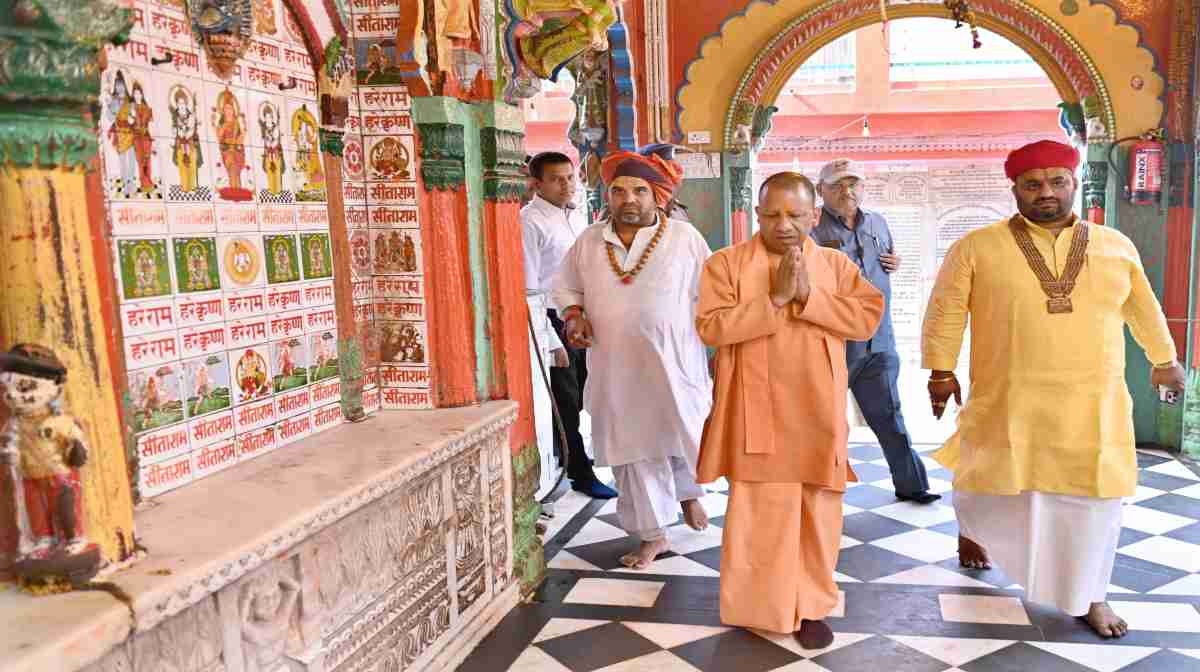 CM Yogi visit to Ayodhya