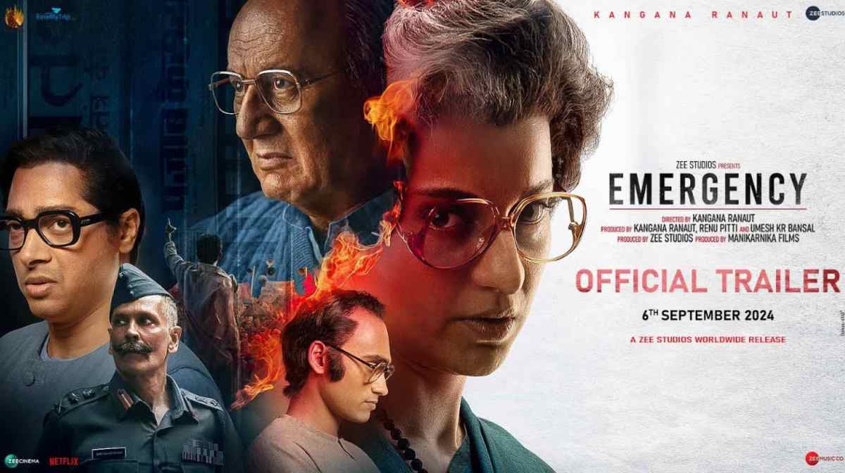 Emergency trailer: कंगना की मोस्ट अवेटेड फिल्म ‘इमरजेंसी’ का रोंगटे खड़े कर देने वाला ट्रेलर रिलीज