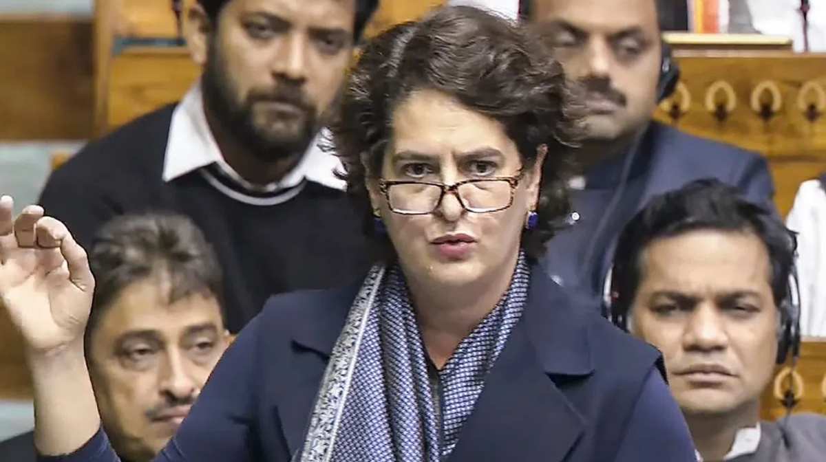 Priyanka Gandhi speech