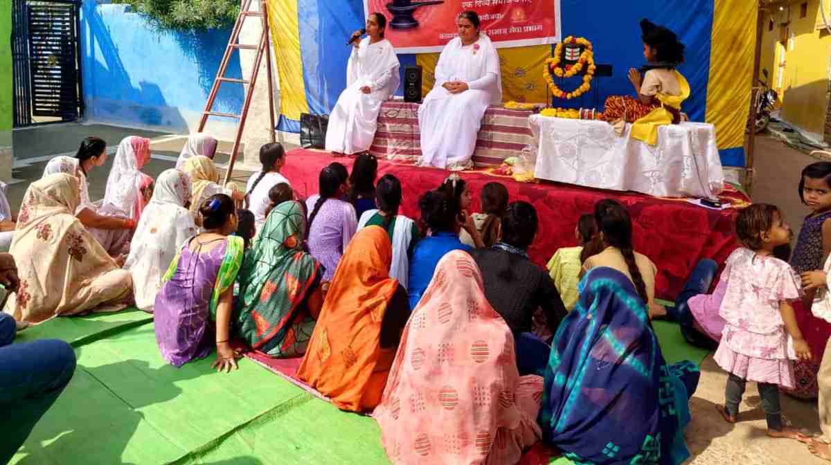 ब्रह्माकुमारीज़ की तरफ महाशिवरात्रि का पर्व हर्षोउल्लास से मनाया गया