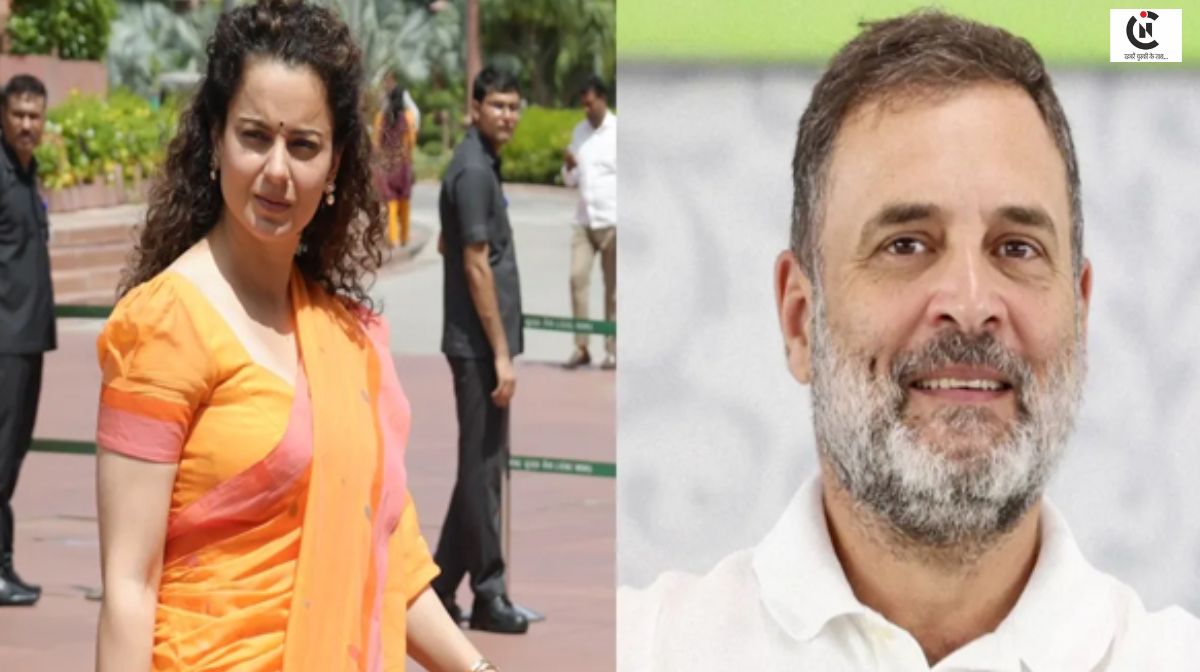 कंगना रनौत ने खादी पहनकर दिया स्वदेशी का संदेश, राहुल गांधी पर साधा निशाना