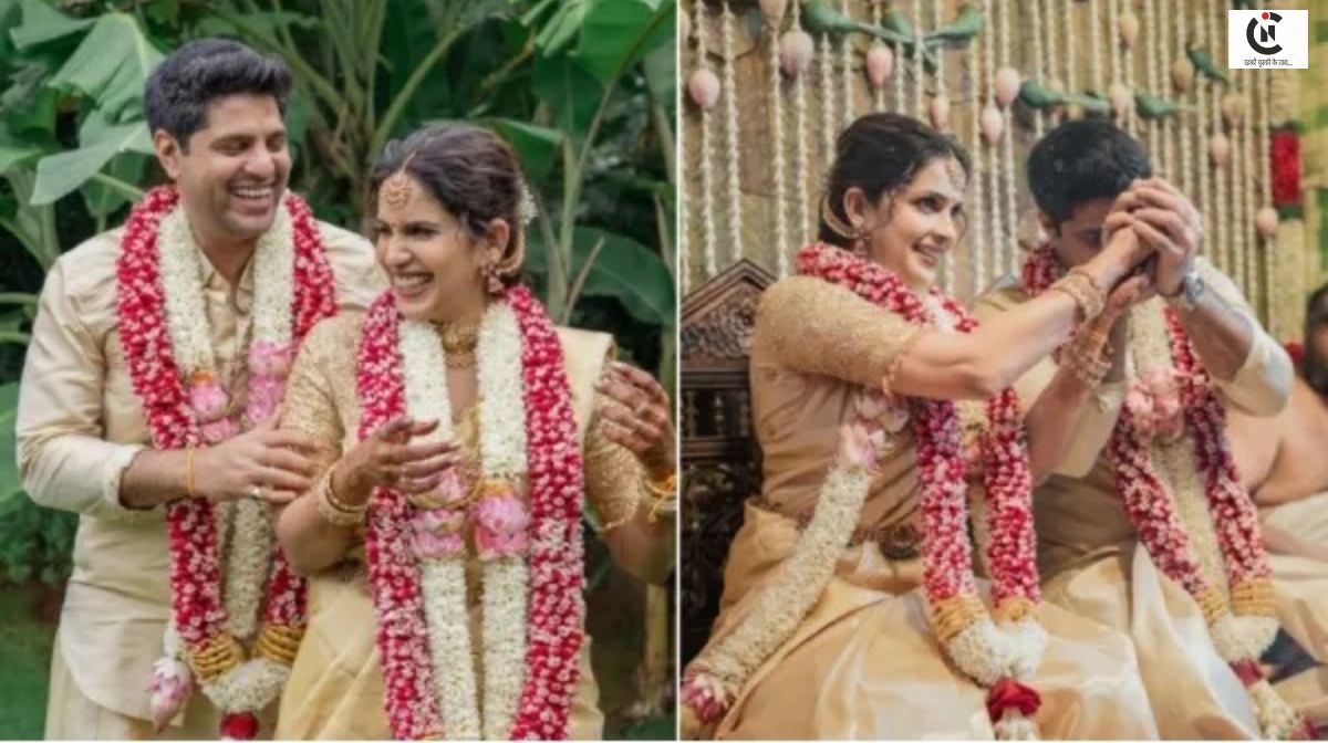 Samyuktha married cricketer Anirudh Srikkanth