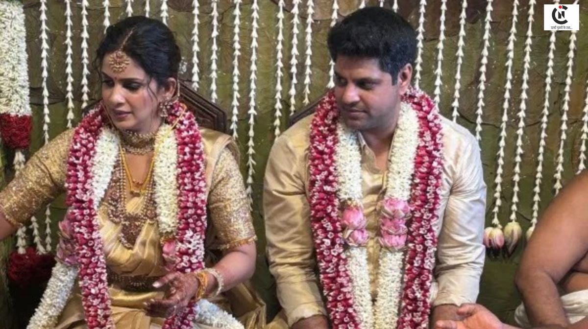 साउथ की स्टार संयुक्ता ने क्रिकेटर अनिरुद्ध श्रीकांत से रचाई शादी, सामने आई तस्वीरें