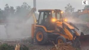 sitapur bulldozer action