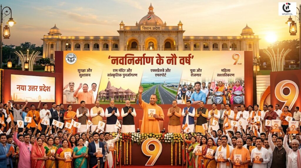 up 9 years development yogi government