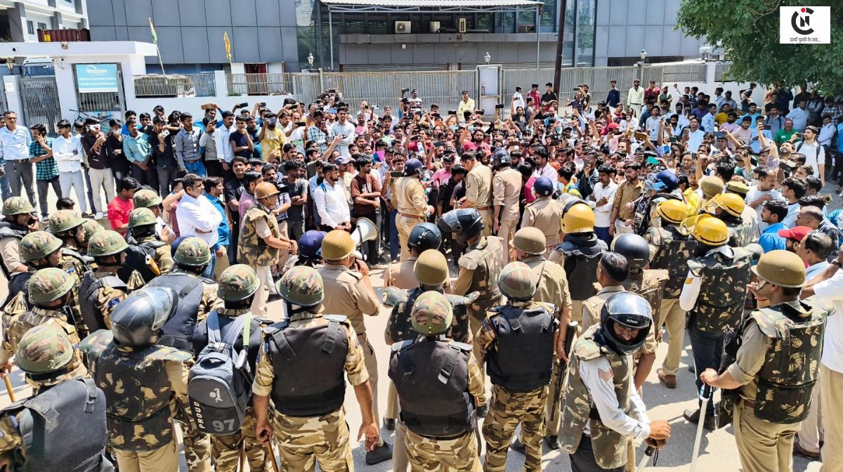 noida violence mastermind arrested 