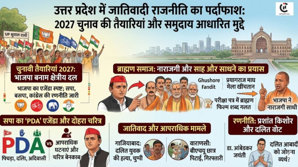 sp pda strategy caste politics