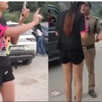 rishikesh tourist woman argues with police