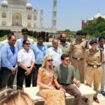 tiffany trump surprise visit taj mahal