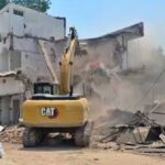 chandauli bulldozer action