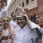 Dharmendra Pradhan Parliament Entry