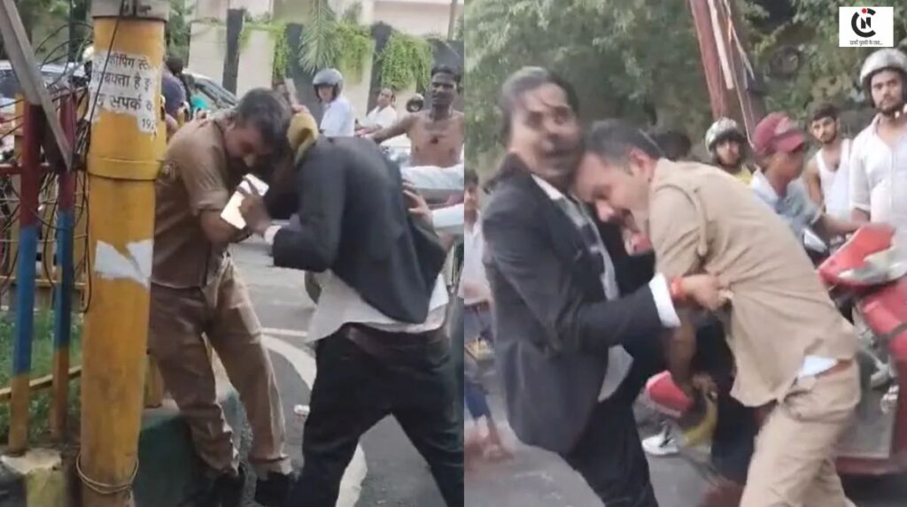 Kanpur Police Lawyer Fight