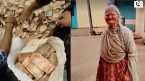 Karnataka Mandya Beggar Woman