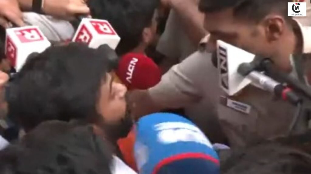 Abhijit Dipke Delhi Police Detained